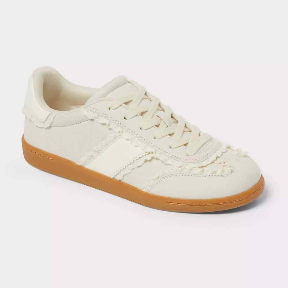 Women's Spencer Sneakers by Universal Thread Cream Size 6.5 New With Tags